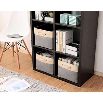 Stylish DECOMOMO Extra Large Storage Bins for Home