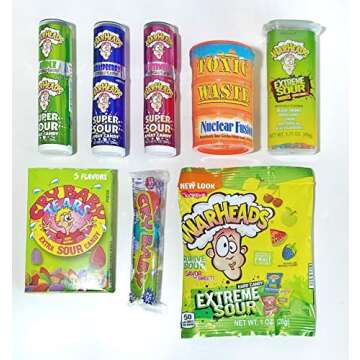 Extreme Sour Candy Mix: A Thrilling Assortment of Fun Flavors!