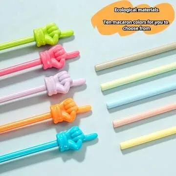 10PCS Children Finger Reading Stick for Learning Fun