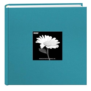 Pioneer Photo Albums 200 Pocket Album - Turquoise Blue, Holds 200 Photos