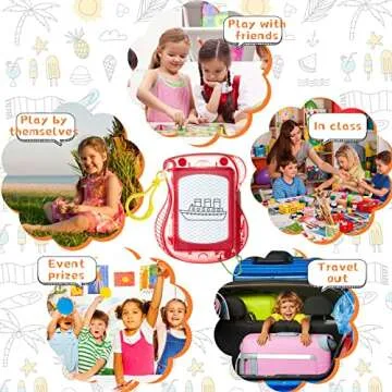 24 Mini Magnetic Drawing Boards for Kids: Perfect Party Favors!