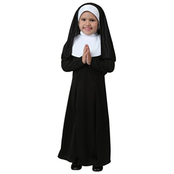 Charming Toddler Nun Costume for Elegant Dress-Up