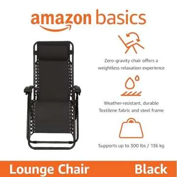 Adjustable Zero Gravity Lounge Chair for Ultimate Outdoor Relaxation