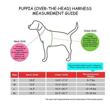 Puppia Kovo Winter Dog Harness for Small and Medium Dogs