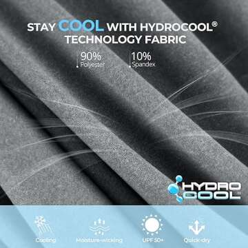 KastKing UPF 50 Fishing Shirts for Men, Long Sleeve Fishing Hiking Shirt, Breathable Moisture Wicking, Sun Shirts for Men