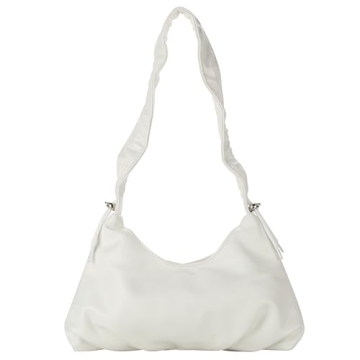 Elegant JENSVOIR Clutch Purse - Versatile White Evening Bag