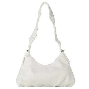 Elegant JENSVOIR Clutch Purse - Versatile White Evening Bag