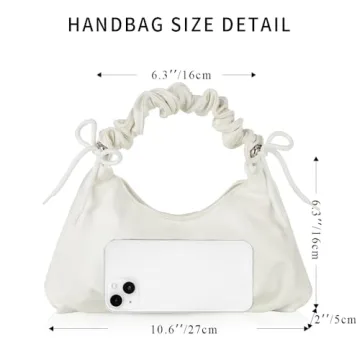 Elegant JENSVOIR Clutch Purse - Versatile White Evening Bag