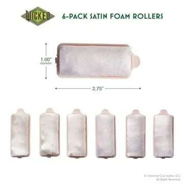Wicked Glinda Foam Rollers for Heatless Gorgeous Curls