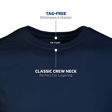 Gildan Men's Crew T-Shirts 5-Pack - Medium