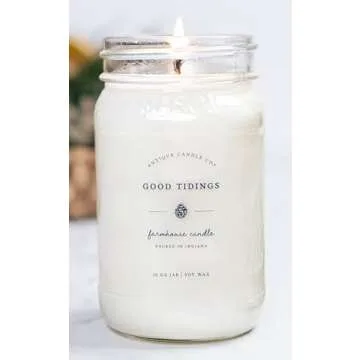 Antique Candle Co. Good Tidings 16oz Candle - 80 Hour Burn
