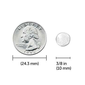 Glue Dots, Craft Dots Dot N' Go Dispenser, Double-Sided, 3/8", .38 Inch, 200 Dots, DIY Craft Glue Tape, Sticky Adhesive Glue Points, Liquid Hot Glue Alternative, Clear