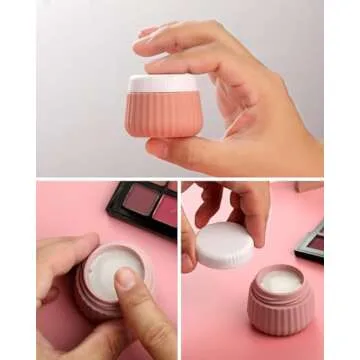 Mrsdry Travel Bottles for Toiletries 8 Pack, Tsa Approved Travel Size Toiletries 3 oz, Travel Containers for Toiletries, with Clear Bag, Leak Proof Silicone Squeezable Travel Essentials Creams Jars