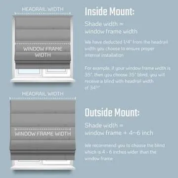 Everyday Celebration Roman Shades for Windows, Room Darkening Shades, Cordless Pull Down Window Shades, Vertical Stripe Shades for Indoor Windows, Woven Fabric Blinds & Shades 27" W X 64" H, (Merlot)