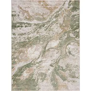 Hauteloom Liverpool Abstract Area Rug for Modern Homes