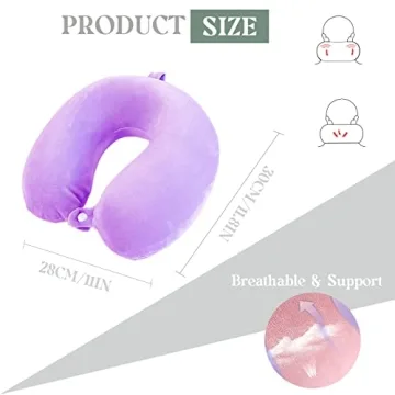 Gluck Plants Travel Neck Pillow - Ultimate Comfort for All