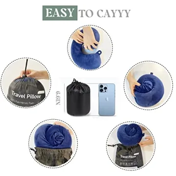 Gluck Plants Travel Neck Pillow - Ultimate Comfort for All