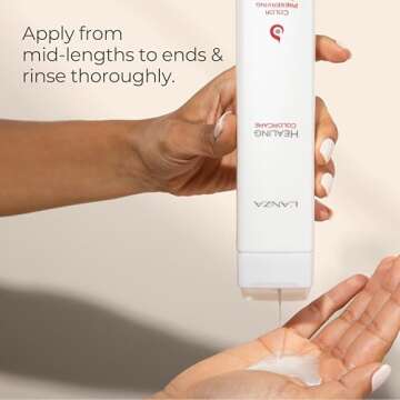 L'ANZA Healing ColorCare Color Preserving Conditioner, Hair Conditioner for Damaged Dry Hair to Protect Color and Restore Damage, for Healthy and Vibrant Hair with Color Conditioner, Luxury Hair Care