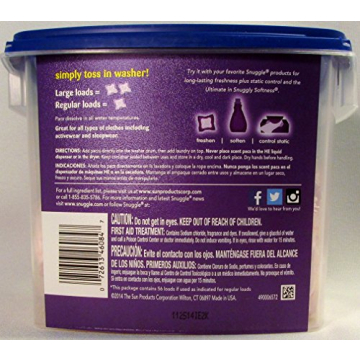 Snuggle Lavender & Vanilla Orchid Scent Boosters 56 Count