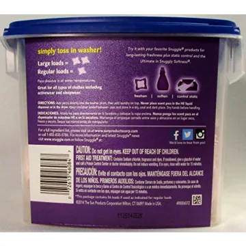 Snuggle Lavender & Vanilla Orchid Scent Boosters 56 Count