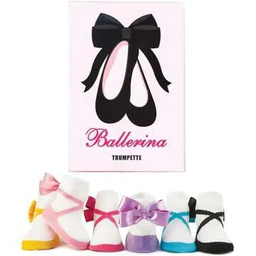 Trumpette Unisex Baby Sock Set - 6-Pack for 0-24 Months