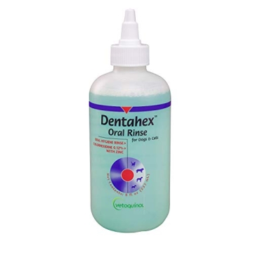Effective Vetoquinol Dentahex Pet Oral Hygiene Rinse