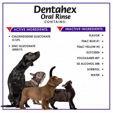 Effective Vetoquinol Dentahex Pet Oral Hygiene Rinse