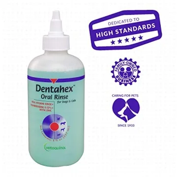 Effective Vetoquinol Dentahex Pet Oral Hygiene Rinse