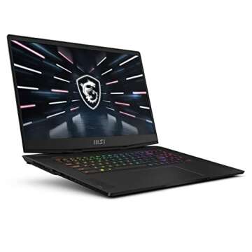 MSI Stealth GS77 17.3" UHD 4K 120Hz Lightweight Gaming Laptop: Core i9 & RTX 3080 Ti