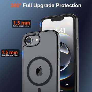 SUPFINE Magnetic Case for iPhone 16e with Drop Protection