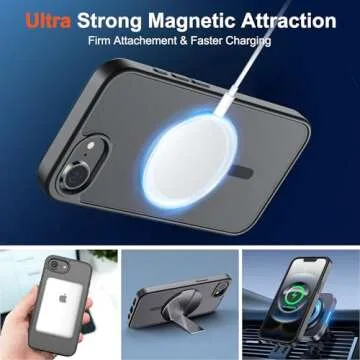 SUPFINE Magnetic Case for iPhone 16e with Drop Protection