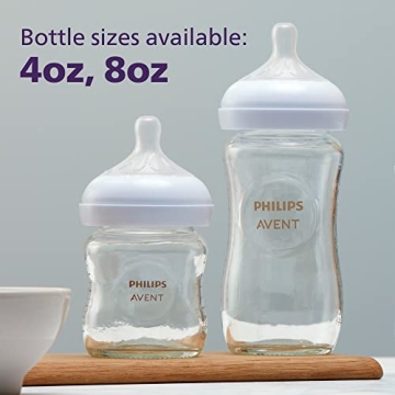 Philips AVENT Glass Baby Bottle - Durable, Eco-Friendly Feeding Solution