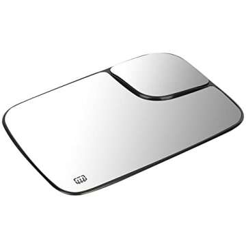 DNA Motoring Right Side Mirror Glass for Dodge Ram