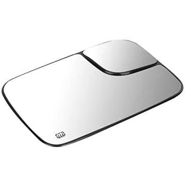 DNA Motoring Right Side Mirror Glass for Dodge Ram