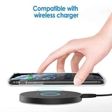 JETech Clear Phone Case for iPhone 11 Pro Max