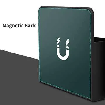 NB 2 Pack Magnetic Dry Erase Marker Holder,Magnet Pen Holder,Magnetic Whiteboard Marker Holder,Magnet Storage Organizer for Home,School,Office