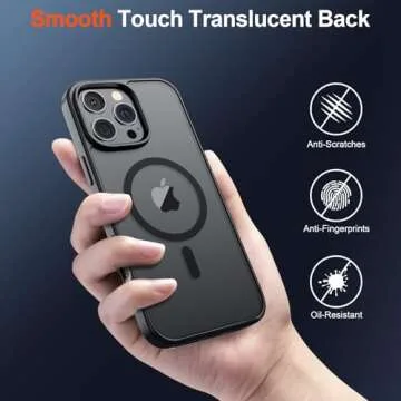 SUPFINE Magnetic iPhone 16 Pro Case - Slim & Shockproof