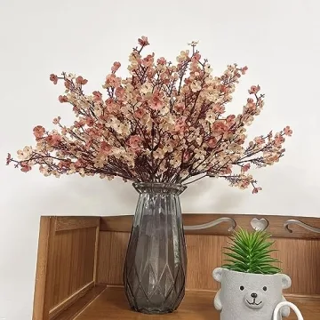 WEISPARK Baby's Breath Faux Flowers for Home Decor