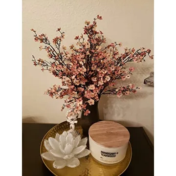 WEISPARK Baby's Breath Faux Flowers for Home Decor