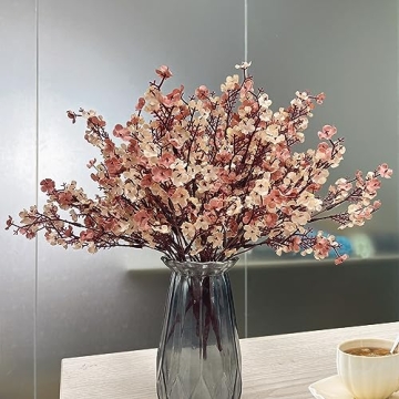 WEISPARK Baby's Breath Faux Flowers for Home Decor