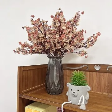 WEISPARK Baby's Breath Faux Flowers for Home Decor