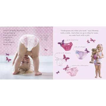 Girls Use the Potty Book for Fun Potty Training