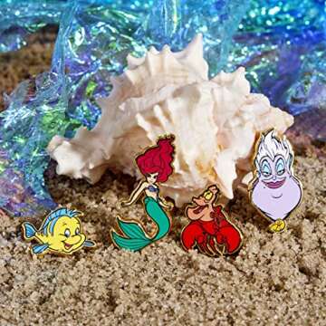 Loungefly Disney The Little Mermaid Enamel Pin Set