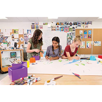 Creativity Street Tempera Cakes - 9 Vibrant Colors for All Ages