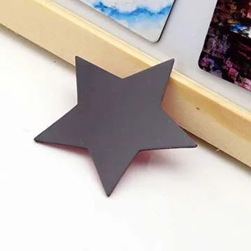 Cute 35-Pack Star Refrigerator Magnets for Home and Office