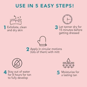 Natural Self Tanner Mousse for Dark Fake Tan Streak-Free Finish