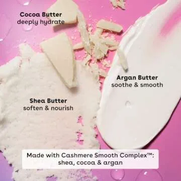 eos Shea Better Cashmere Body Wash, Coconut Waters, Moisturizing and Nourishing, pH Balanced Creamy Gel Formula, Paraben & Phthalate Free, Sensitive Skin,16 fl oz