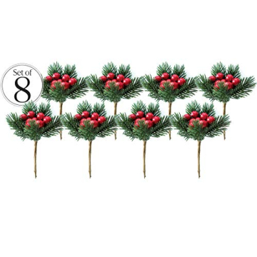 Red Berry Picks for Holiday Crafts & Decor Ideas