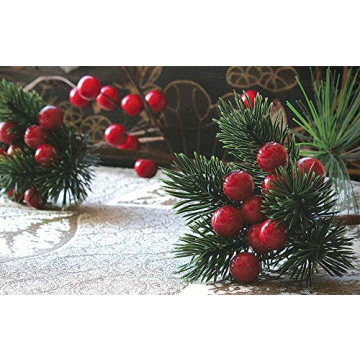 Red Berry Picks for Holiday Crafts & Decor Ideas