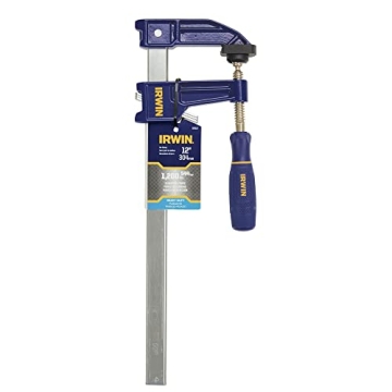 IRWIN QUICK-GRIP Bar Clamp, 12-Inch for Woodworking Tools